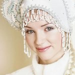 Dječja božićna nošnja Snow Maiden