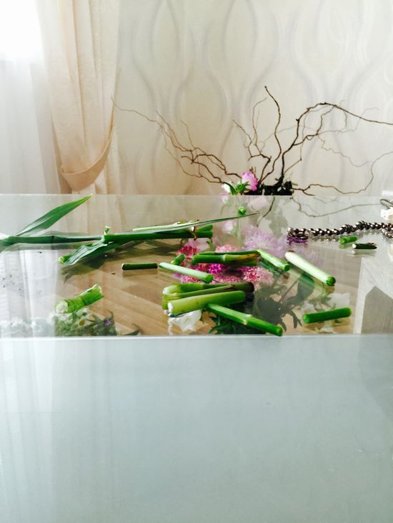 Fiksirali smo buket vrpcom