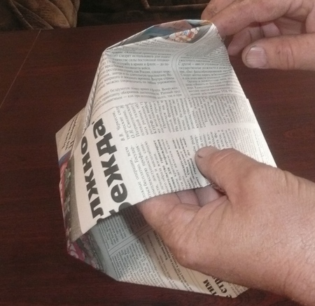 Kako brzo i lako izraditi kapu iz papira s vlastitim rukama