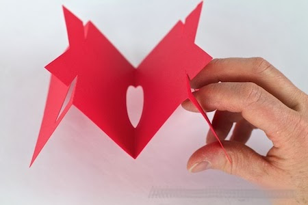 Napravili smo lijep volumetrijski valentin 14. veljače - majstorske klase s fotografijom