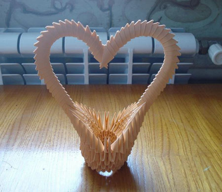 Kako napraviti origami iz srca papira, video