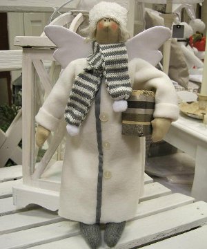 Doll tilda: božični anđeo sa svojim vlastitim rukama Doll tilda: božični anđeo sa svojim vlastitim rukama