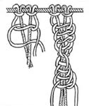 Macrame: Twisted lanac