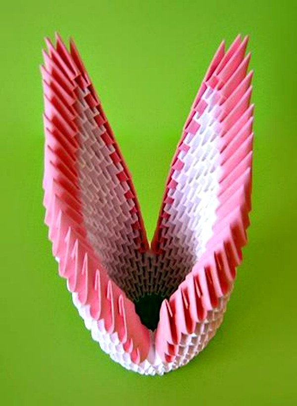 Kako napraviti labud origami iz modula - instrukcija korak po korak s fotografijama i videozapisima
