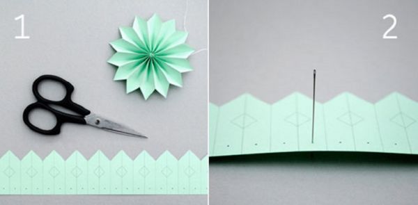 Prekrasne pahuljice za Nove godine 2017. s vlastitim rukama papira - dijagrami i fotografije u fazama. Majstorske nastave za djecu na velikim snježnim pahuljama u tehnici origami