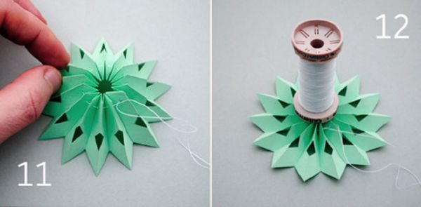 Prekrasne pahuljice za Nove godine 2017. s vlastitim rukama papira - dijagrami i fotografije u fazama. Majstorske nastave za djecu na velikim snježnim pahuljama u tehnici origami