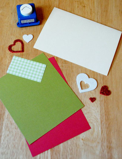 Božićna kartica sa stilom za scrapbooking za novu godinu 2015. s vlastitim rukama