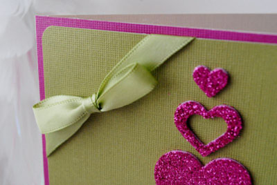 Božićna kartica sa stilom za scrapbooking za novu godinu 2015. s vlastitim rukama