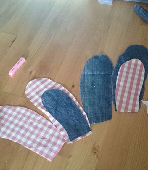 Meka igračka zeko s vlastitim rukama