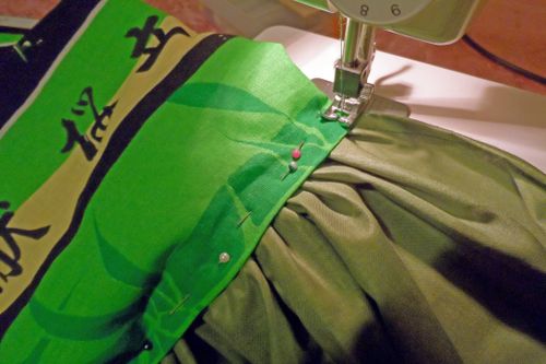 Sling s prstenima s vlastitim rukama