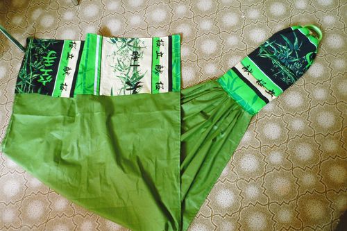 Sling s prstenima s vlastitim rukama