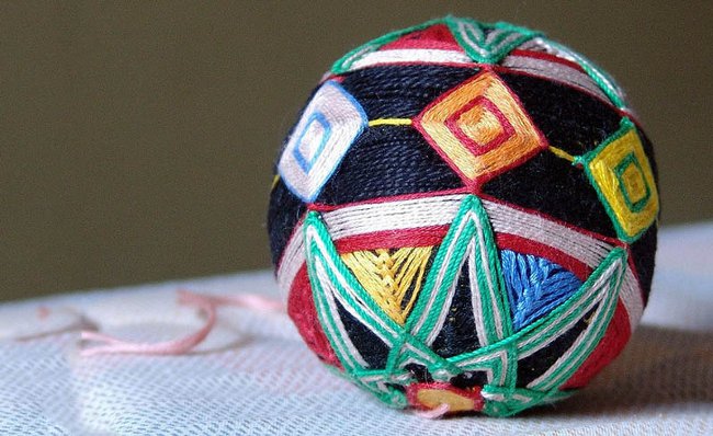 Temari: kuglice niti