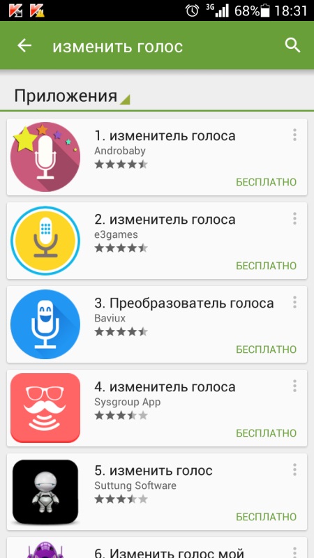 Kako promijeniti glas preko telefona