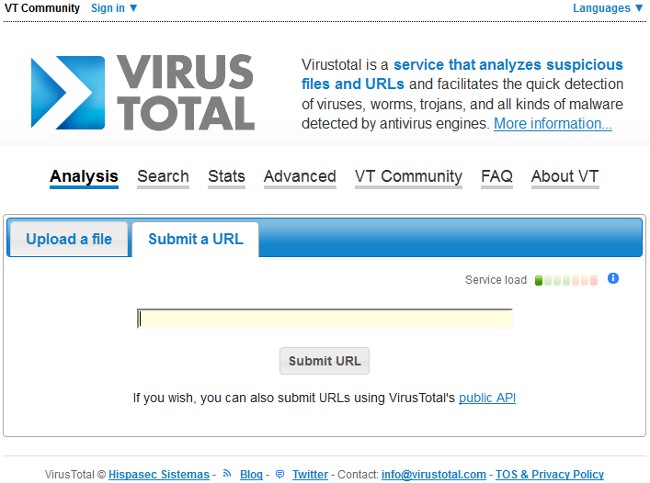 Kako provjeriti web mjesto za viruse?