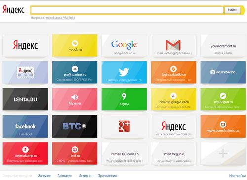 napraviti oznaku za Yandex