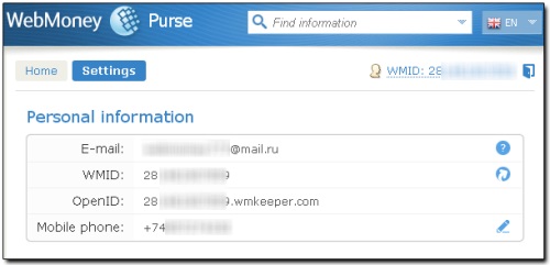 Kako nadopuniti Webmoney