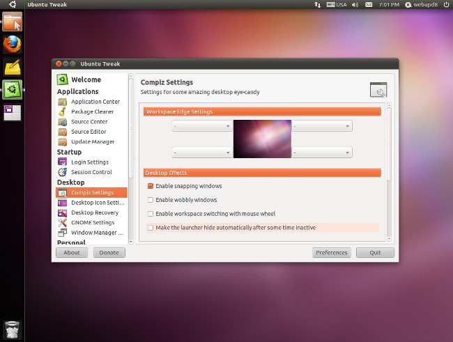 Ubuntu Tweak: Tweaker za Ubuntu