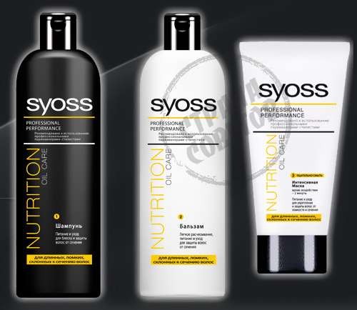 Syoss Nutrition Oil Care šampon, balzam, maska