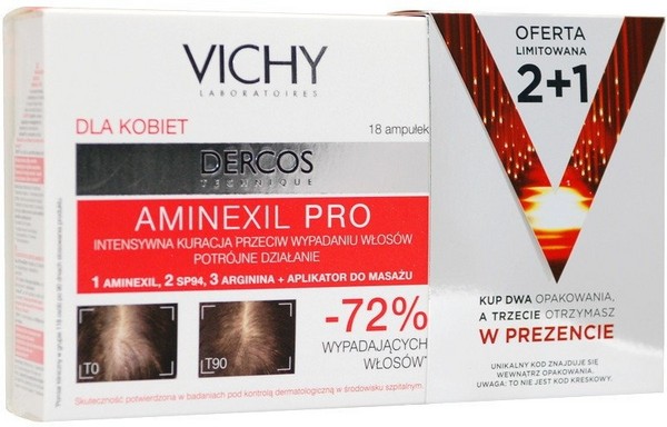 Dercos AMINEXIL SP94 Sredstva protiv gubitka kose za MEN 12 ampule