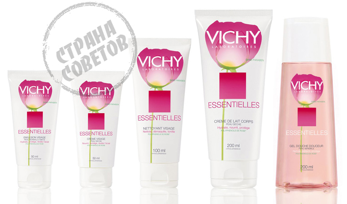 Vichy Essentielles tekućina, lice za lice, mousse za lice, losion za tijelo, gel za tuširanje