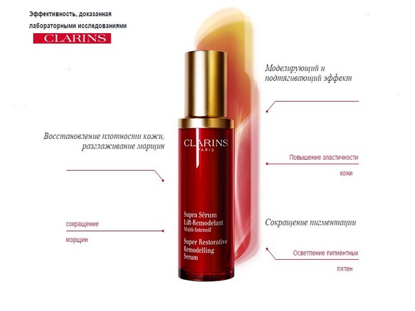 Idealan krug: modeliranje seruma Clarins Multi-Intensif