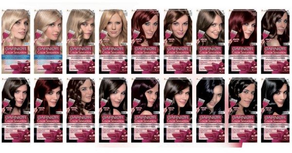 Garnier boja za kosu - pregled fotografija i videozapisa
