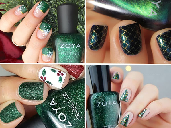 Najbolja novogodišnja umjetna noktiju s lakovima Zoya Enchanted