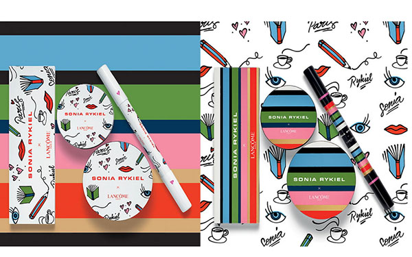 Čarolija pariških znakova: ukrasna zbirka Sonia Rykiel x Lancôme