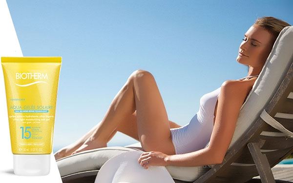 Biotherm Aqua-Gelée Solaire linija plaže za baršunastu kožu