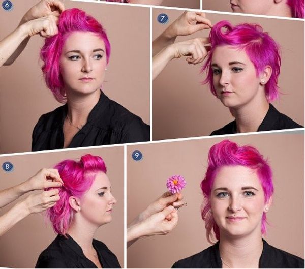 Frizura za novu godinu požara s vlastitim rukama - modne ideje za kratku, srednju, dugu kosu, fotografiju