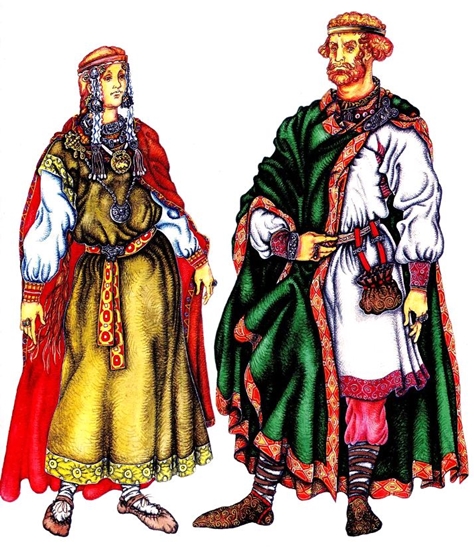 Drevna ruska odjeća