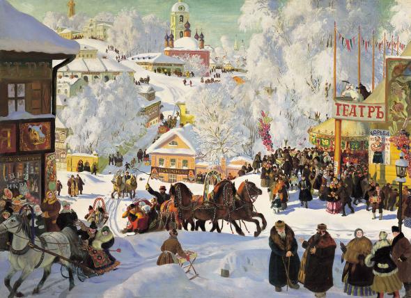 Kako crtati Shrovetide? Nacrtajte proljetni praznik s djecom