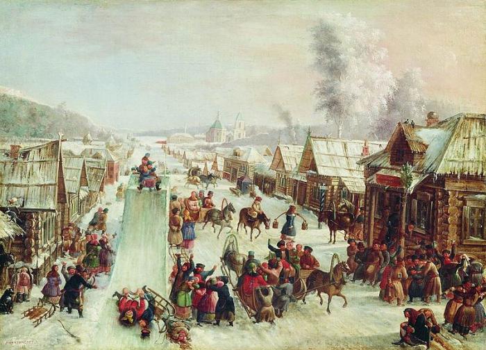 Kako crtati Shrovetide? Nacrtajte proljetni praznik s djecom