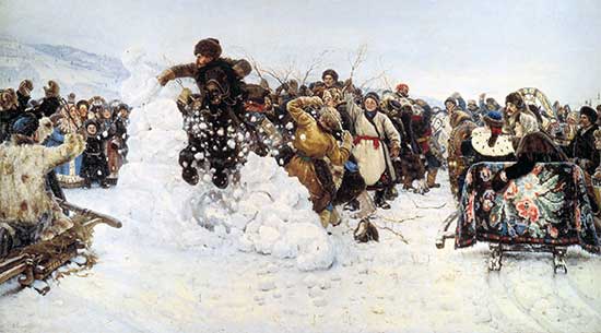 Kako crtati Shrovetide? Nacrtajte proljetni praznik s djecom