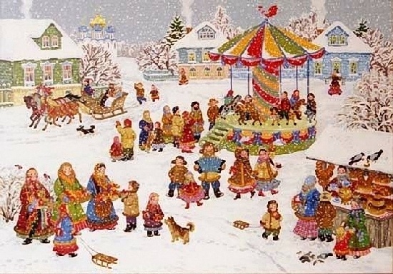 Kako crtati Shrovetide? Nacrtajte proljetni praznik s djecom