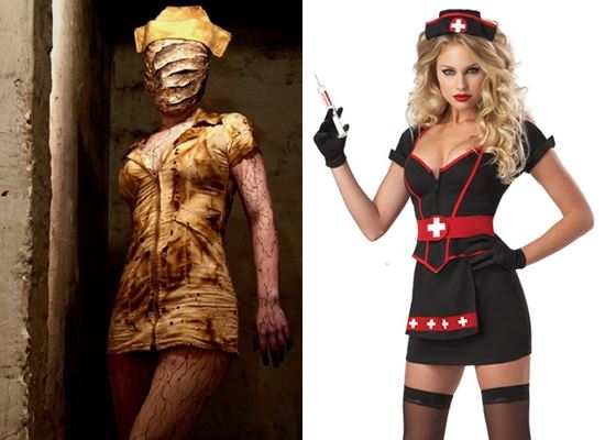 Sestra kostim na Halloween s vlastitim rukama: fotografija kako nacrtati