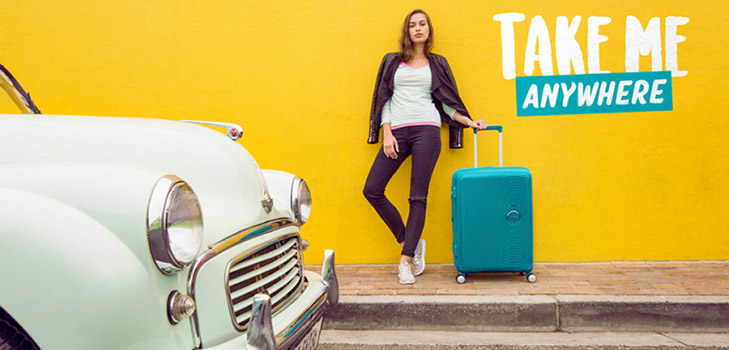 Ljeto na cesti: svijetle kovčege American Tourister Soundbox