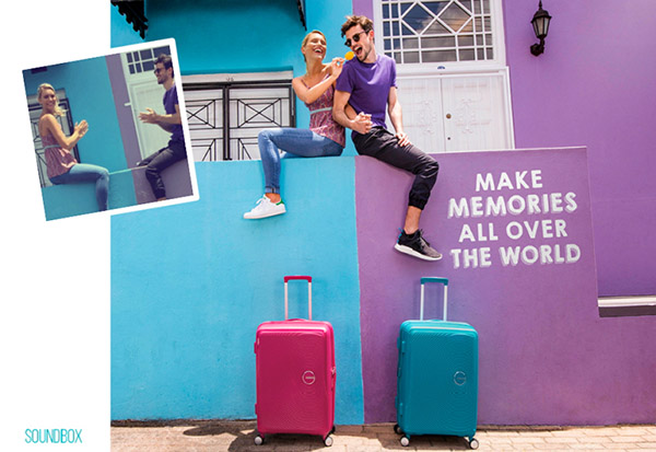 Ljeto na cesti: svijetle kovčege American Tourister Soundbox