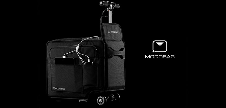 Modobag za živopisno putovanje: prvi motorizirani kovčeg