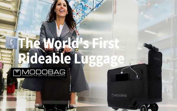 Modobag za živopisno putovanje: prvi motorizirani kovčeg