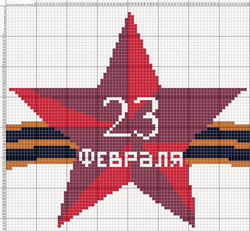Dekoracija kartice za 23. veljače: fotovariants