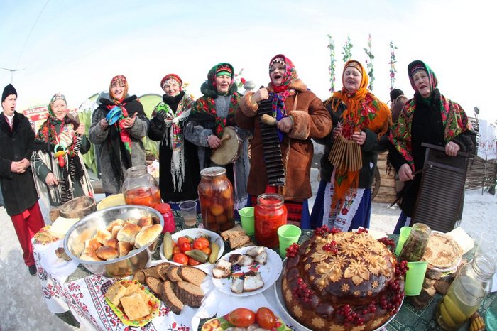 Pjesme na dan palačinke: tekstovi ruskih folklornih ulja