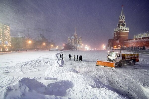 Vrijeme u Moskvi za veljaču 2017. godine