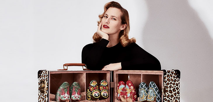 Vrijeme za odmor: putovanja-zbirka Globe-Trotter x Charlotte Olympia