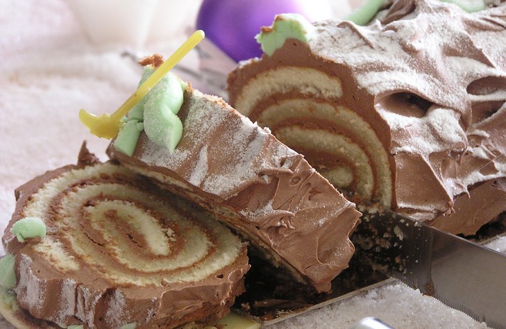 Božićni Bush Bush Noël: recept s fotografijom. Kako kuhati novogodišnji zapis Bush de Noel, recept korak po korak