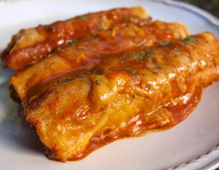 Enchiladas s grahom i korjenastim povrćem