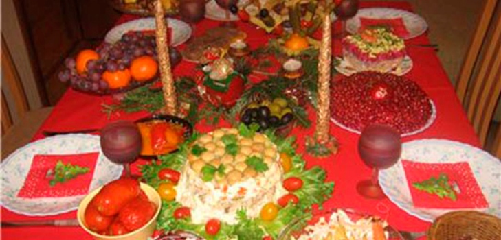 Novogodišnji stol