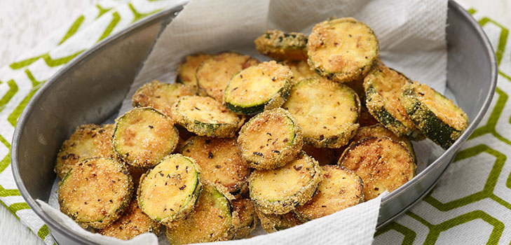 Kruznu tikvicu s češnjakom i vegetarijanskim receptom - foto c