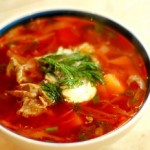Kako pripremiti preljev za borsch za zimu od repe - foto recept