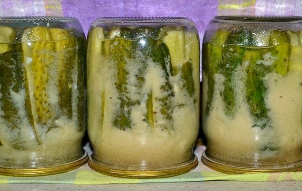 Krastavci sa senfom za zimu bez sterilizacije i s njim, na toplom i hladnom putu. Salata od prepunog krastavaca s senfom